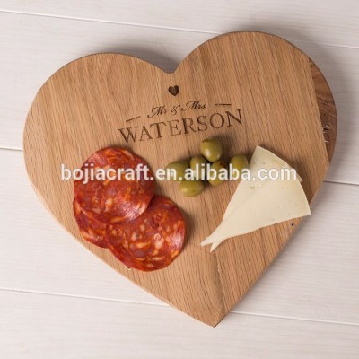 Kitchen serving bamboo wood chopping house shaped bamboo cutting board